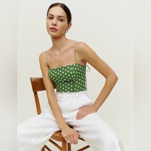 Reformation Meyer Top in Hannah Size 8